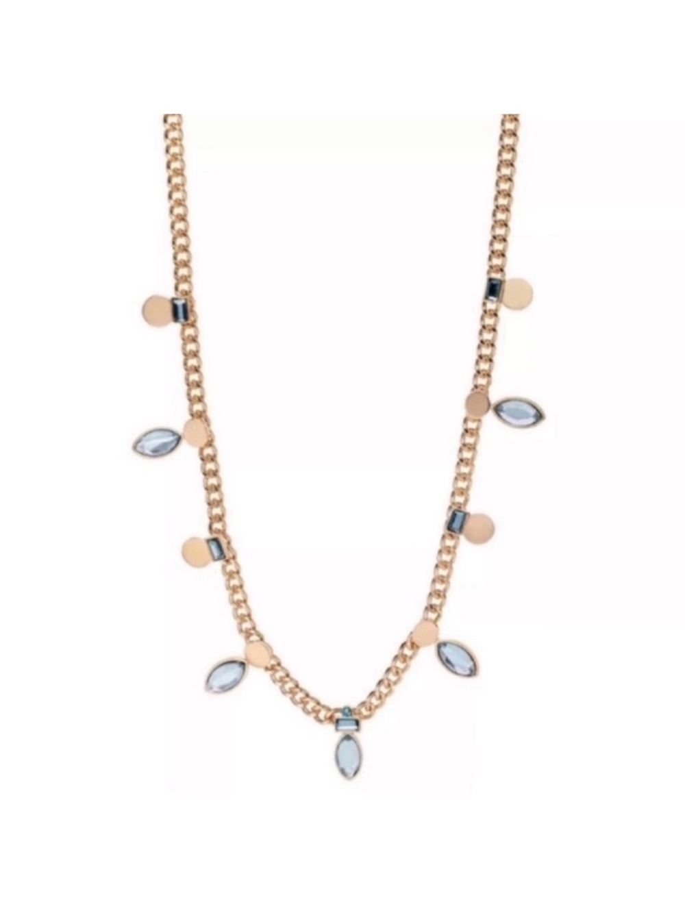 Blue Crystal Necklace - Picture 5 of 5